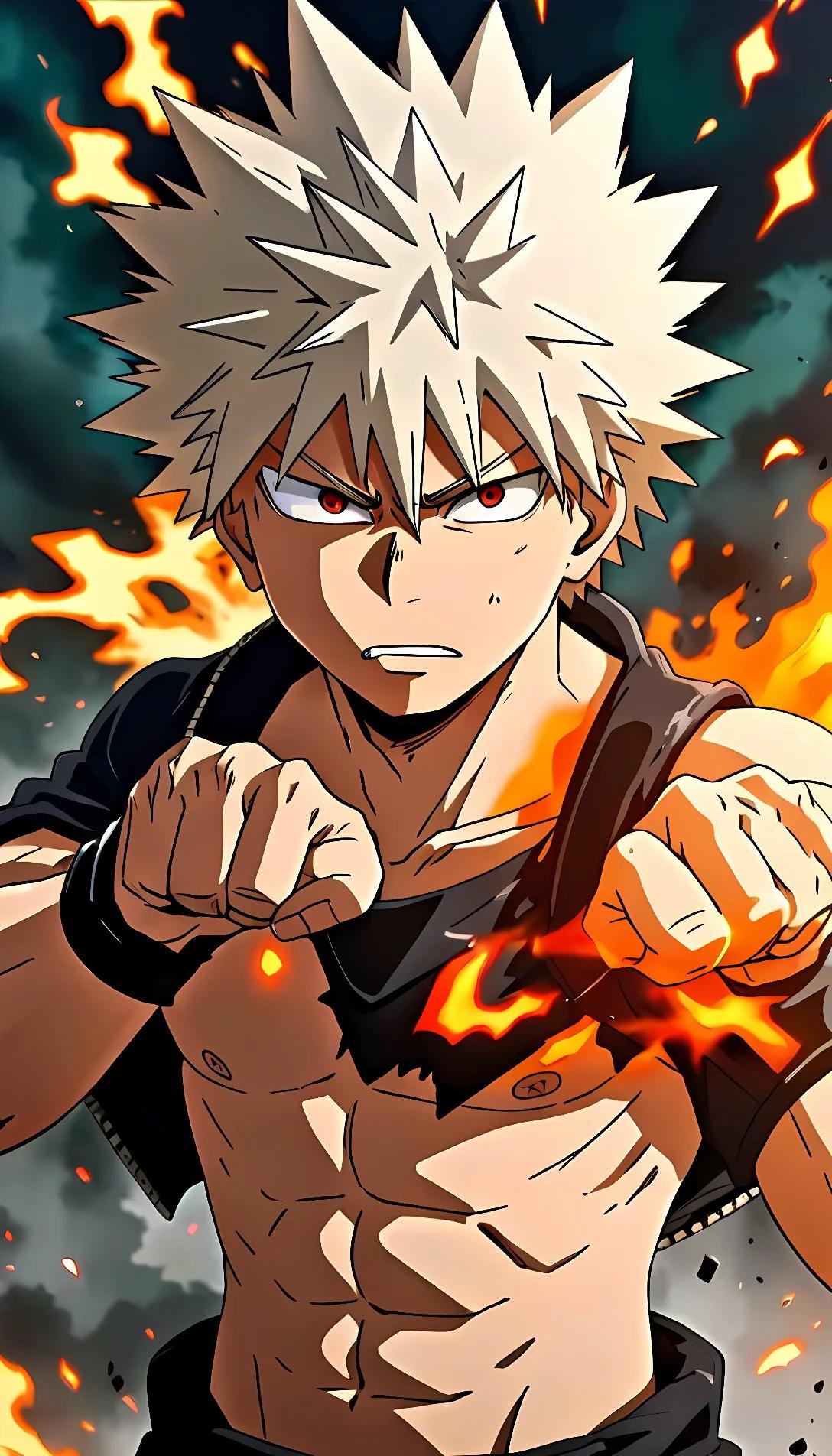 Chat with AI character: Katsuki Bakugo