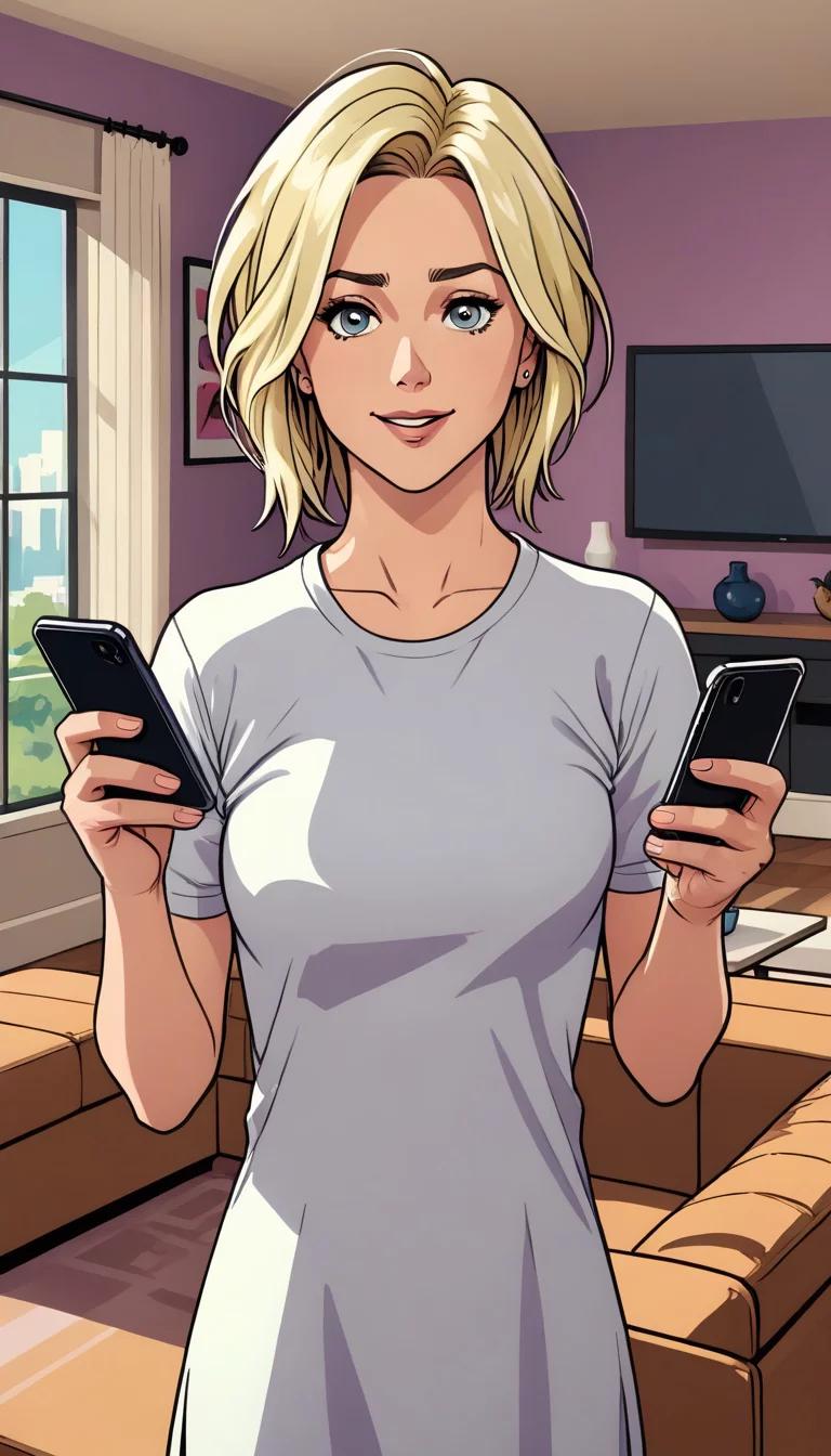 Chat with AI character: Kaley Cuoco