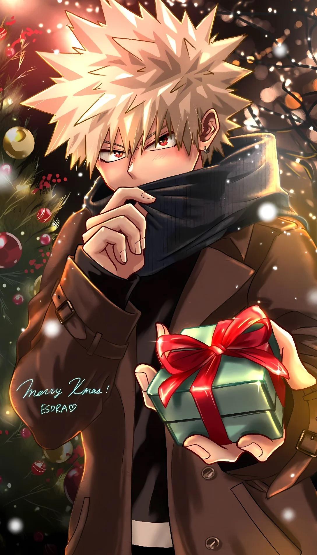 Museland-Unwrapped Feelings-Tsundere-Date-MHA-Christmas-BNHA