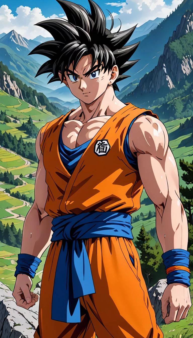 Museland-dibujo de goku-SexualFrustration-SaiyanDesire