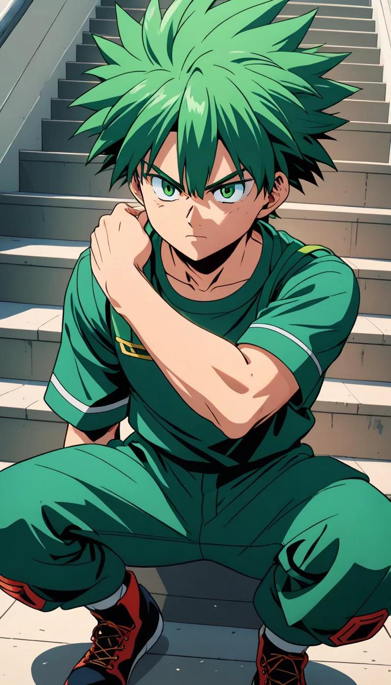 Chat with AI character: Deku 