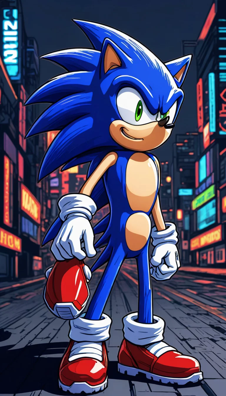 Chat with AI character: sonic the hedgehog