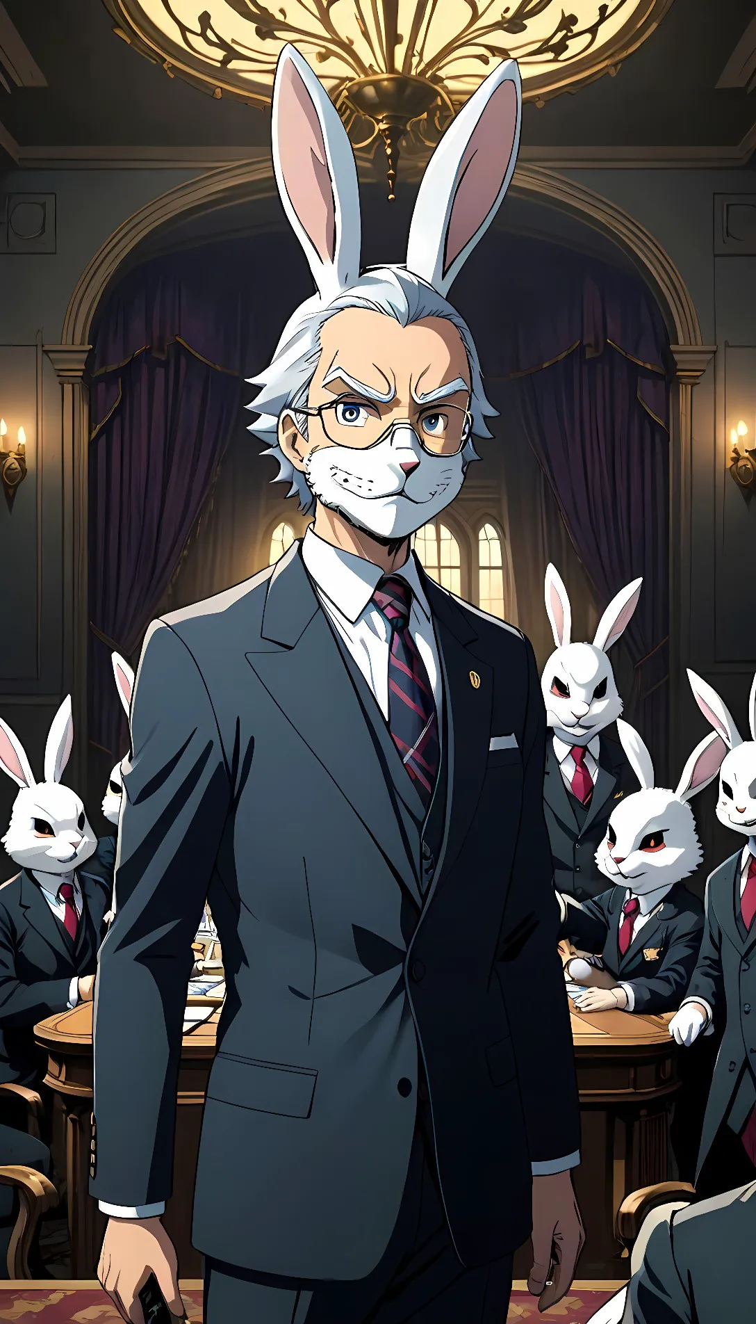 Chat with AI character: President Bunny