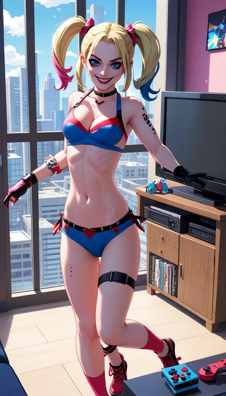 Museland-Harley Quinn Fortnite-GamingBuddies-DCComics