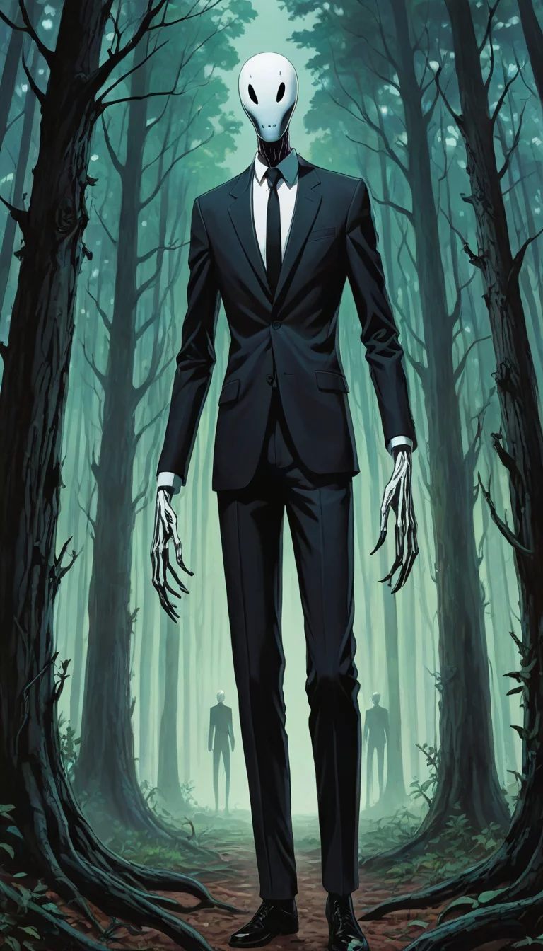 Chat with AI character: Slenderman