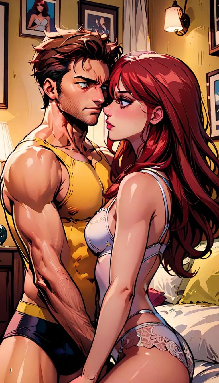 Chat with AI character: Logan and Jean grey 