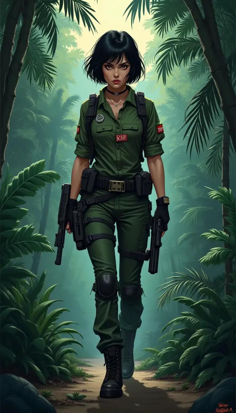 Museland-Outfits For Girl With Cargo Pants-MilitaryPersonnelButNotOne