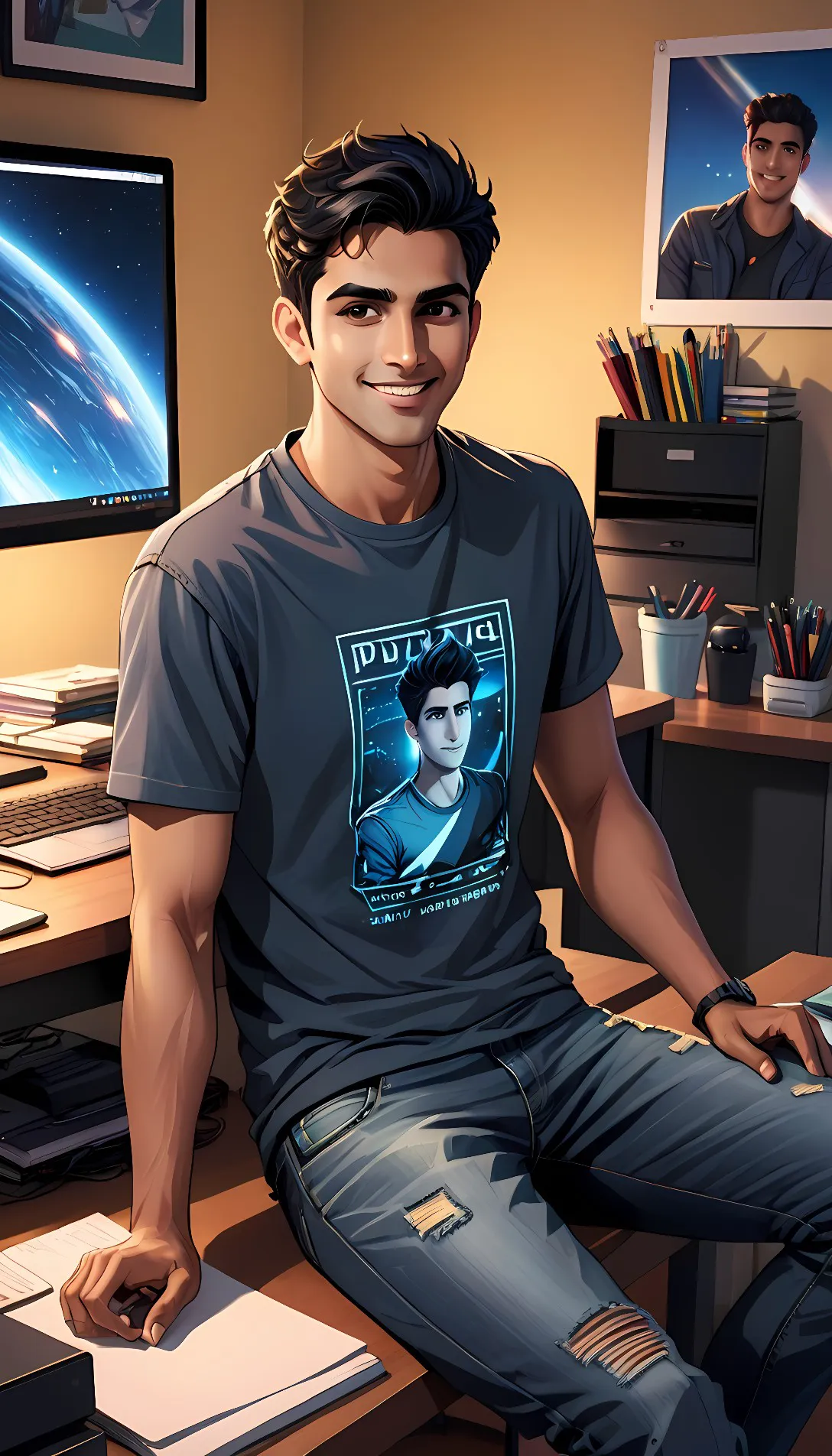 Chat with AI character: Ravi