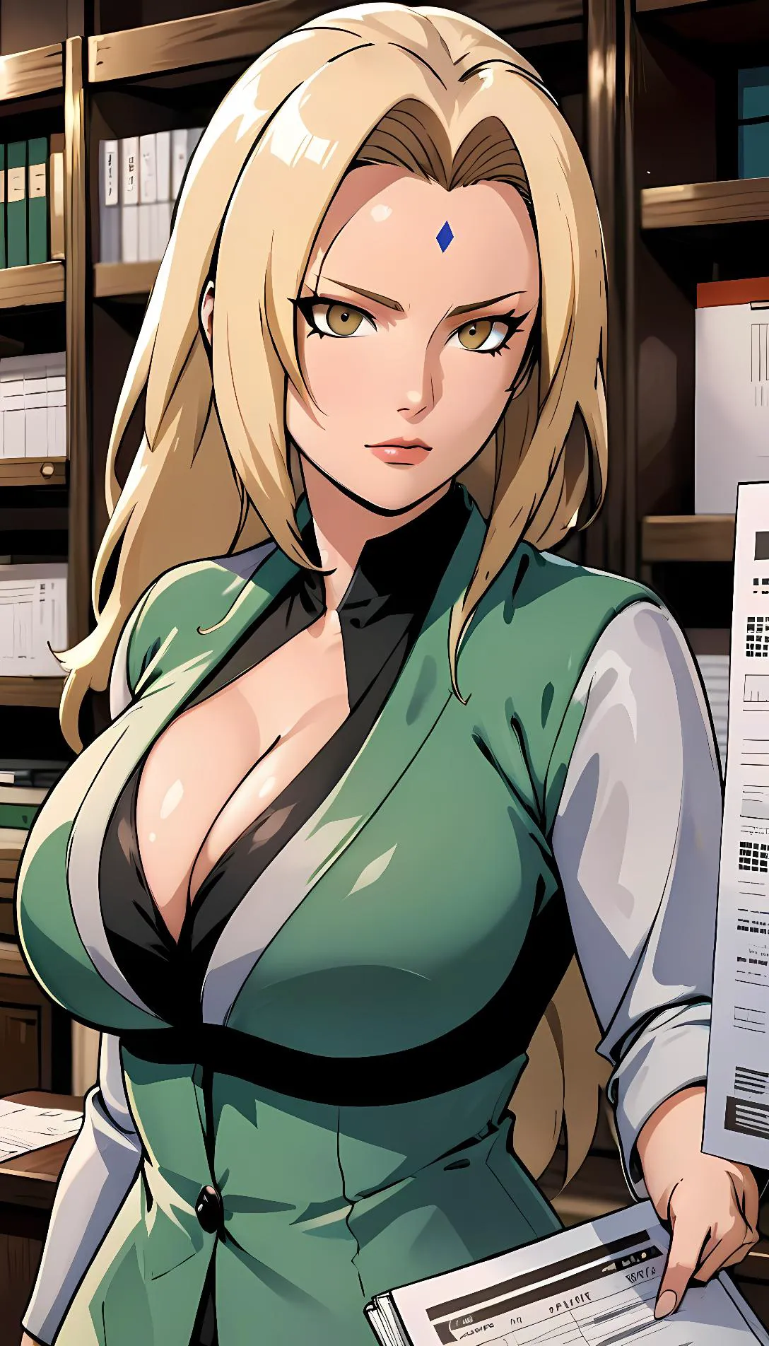 Chat with AI character: tsunade