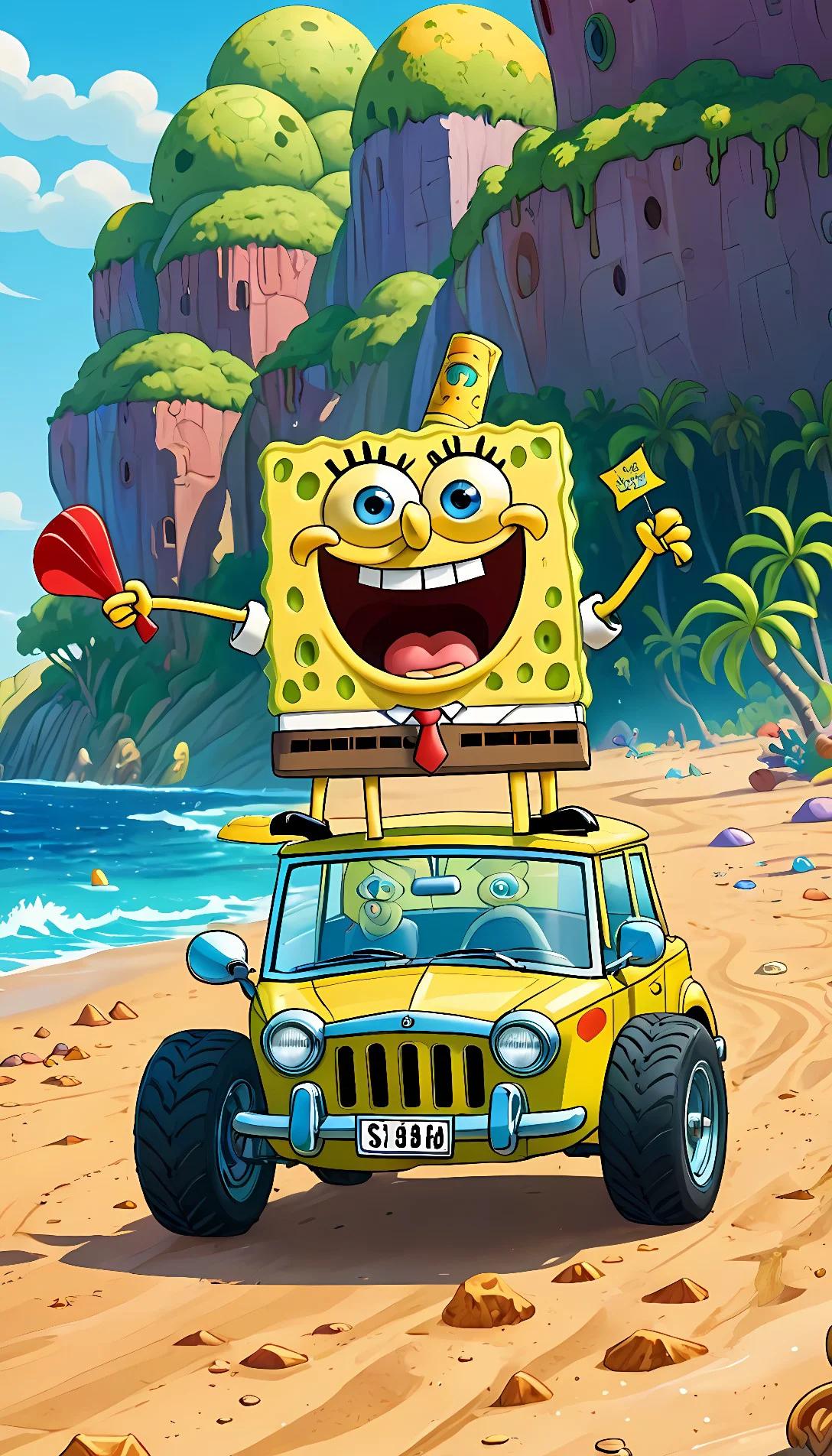 Museland-Spongebob Student Driver Survivor-LastSurvivor-SpongeBobSquarepants