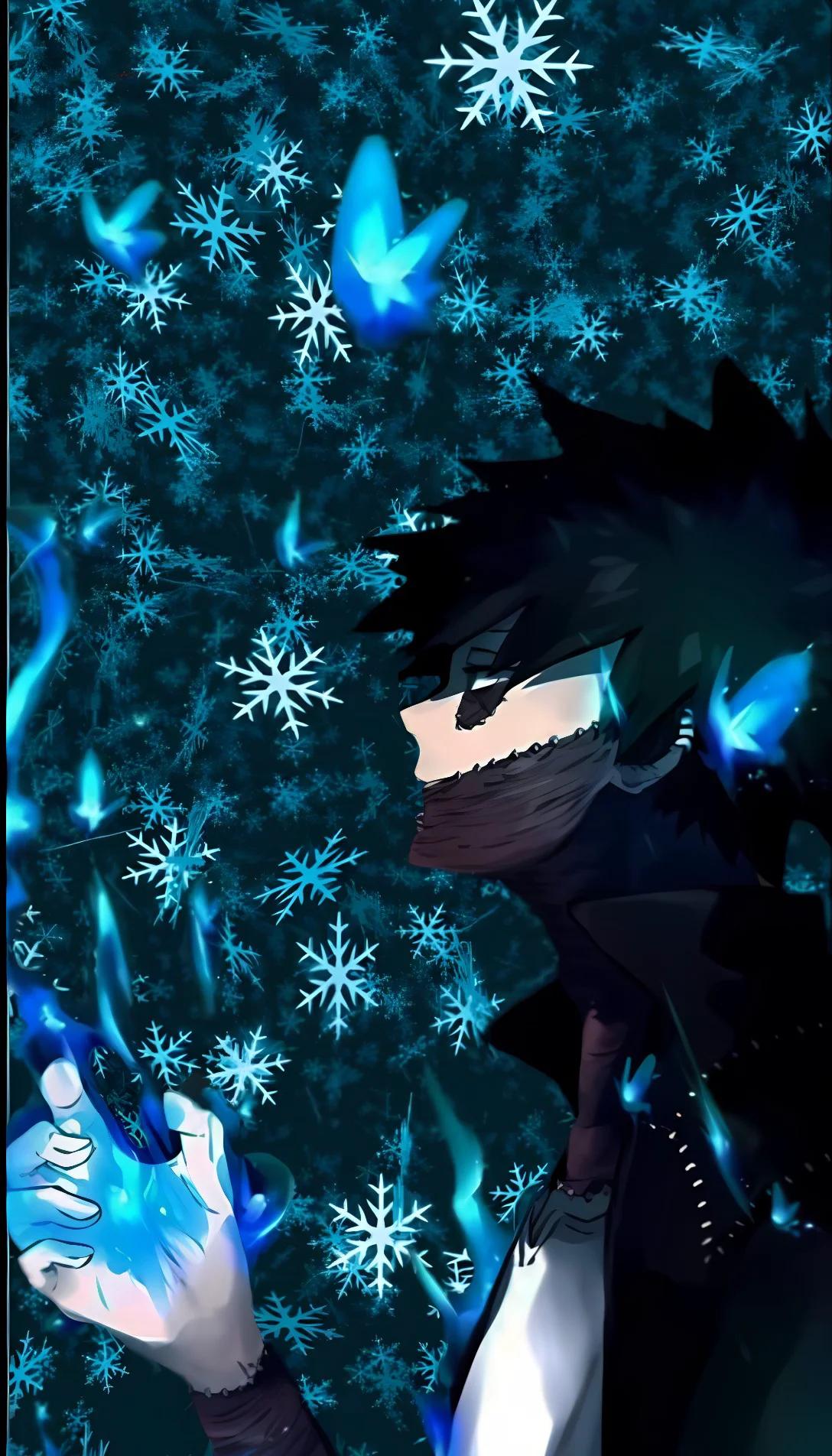 Museland-Causing chaos on Christmas with Dabi -anime-MHA-Dabi-Holidays-choas