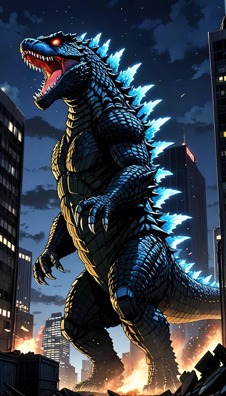 Museland-Is Godzilla A Girl-BeautyAndTheBeast-Godzilla