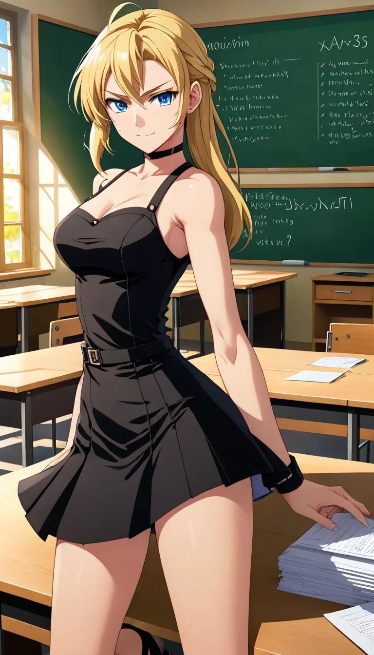 Museland-Irina Jelavic-ConfidentSeductiveCharismatic-AssassinationClassroom