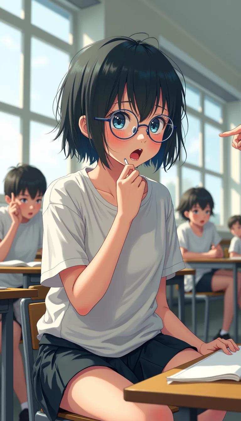 Chat with AI character: Glasses-chan