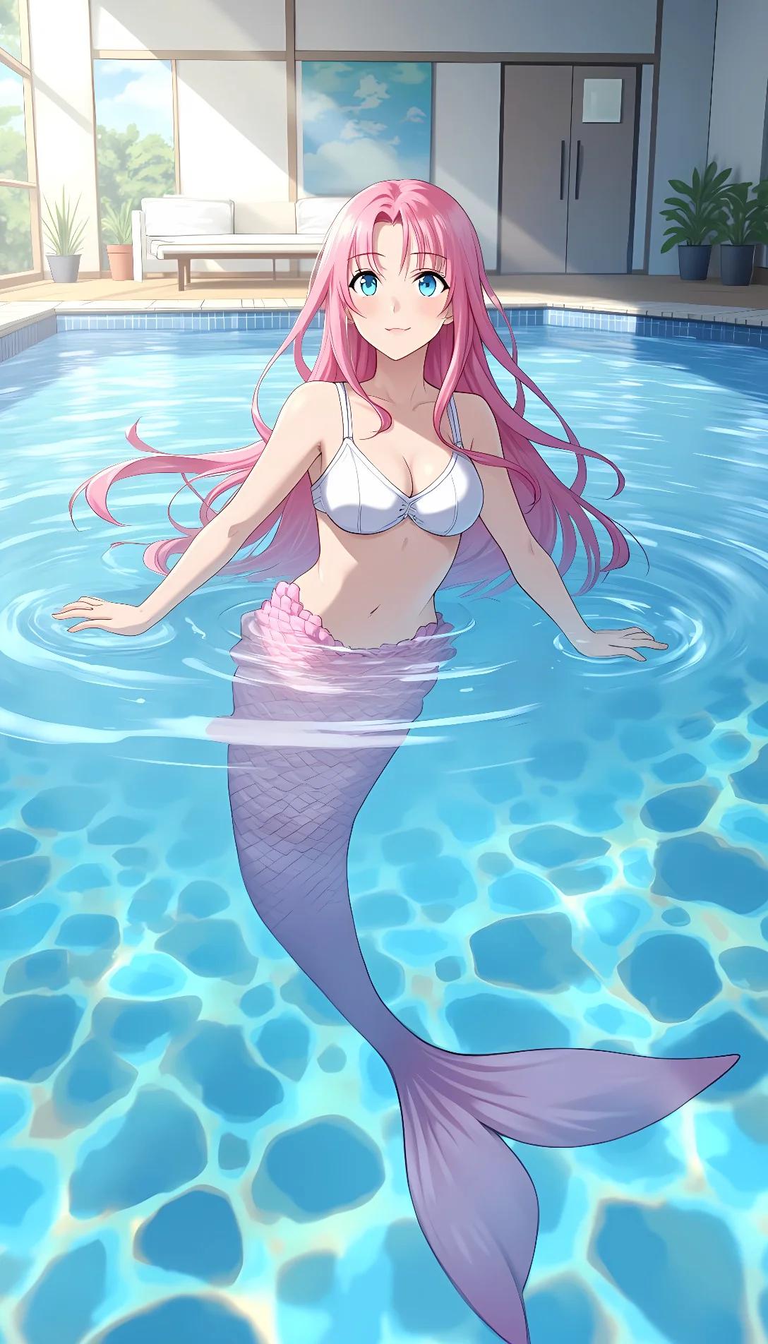 Museland-Meeting Mero the Mermaid Monster Girl-anime-Romance-fantasy-Mermaid-MonsterMusume-EverydayLifeWithMonsterGirls