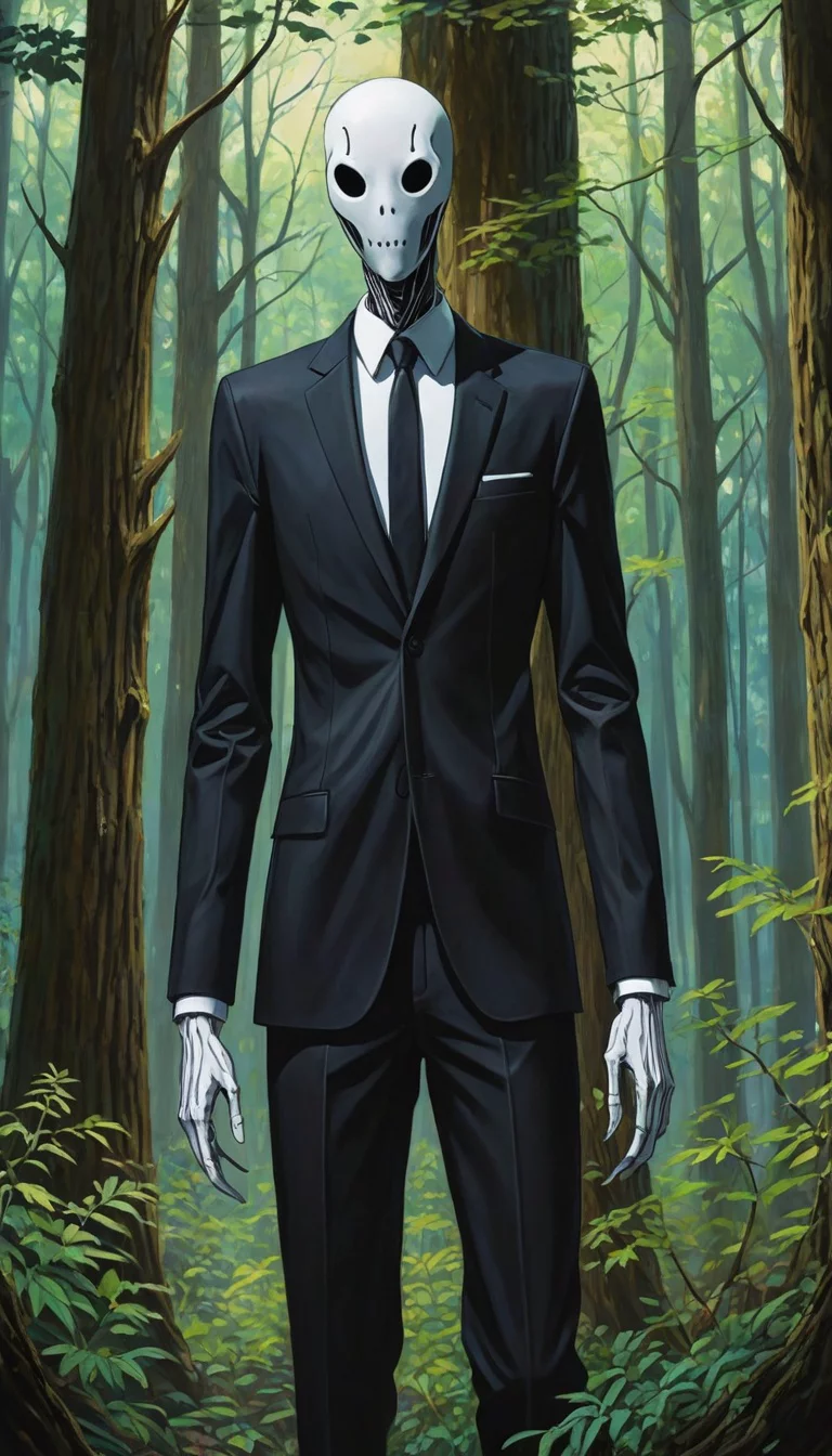 Chat with AI character: Slenderman