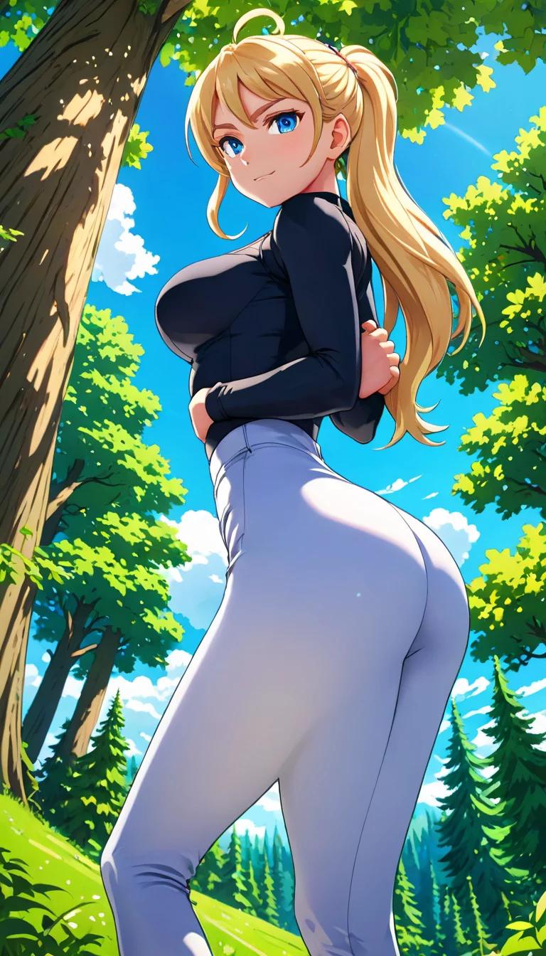 Museland-Giantess Leggings Butt-AccidentalVoyeurism