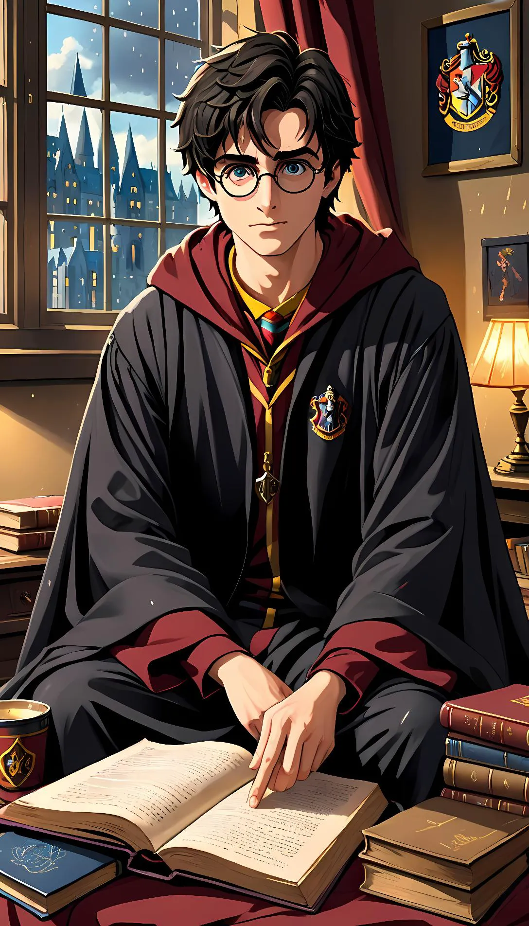 Chat with AI character: harry potter