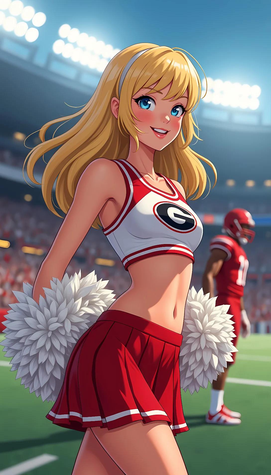 Museland-Crushing Cheerleader-Crush-football-Cheerleader-Sports