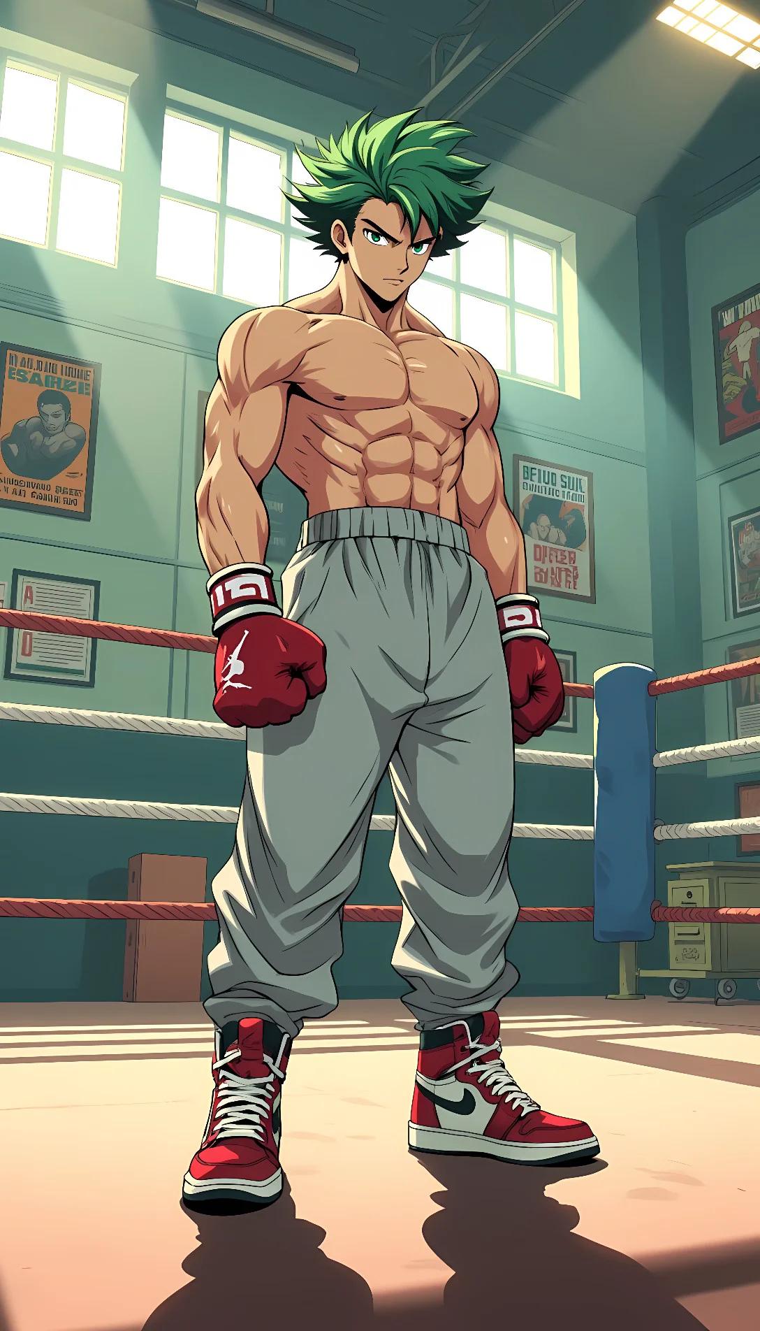 Museland-Deku, The Green Boxer.-boxer-MHA