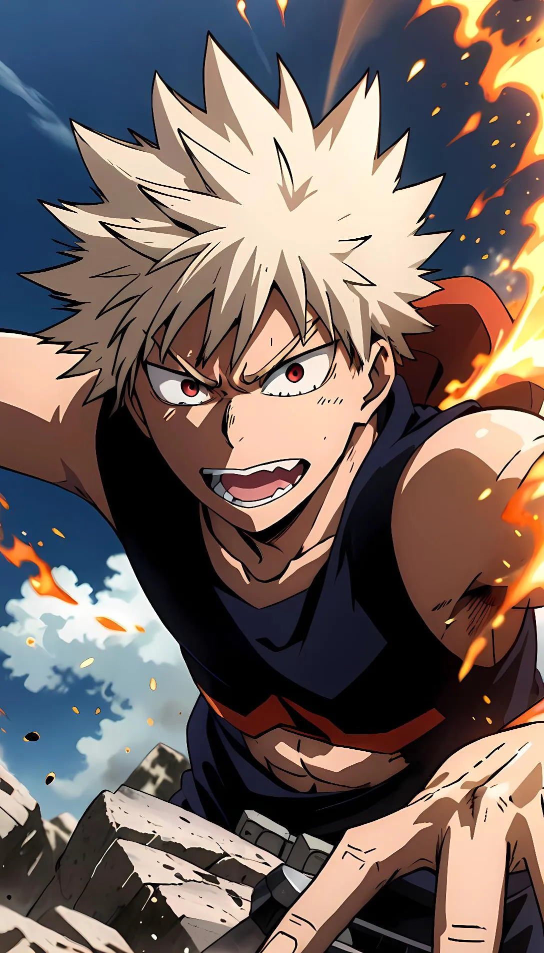 Chat with AI character: katsuki bakugou