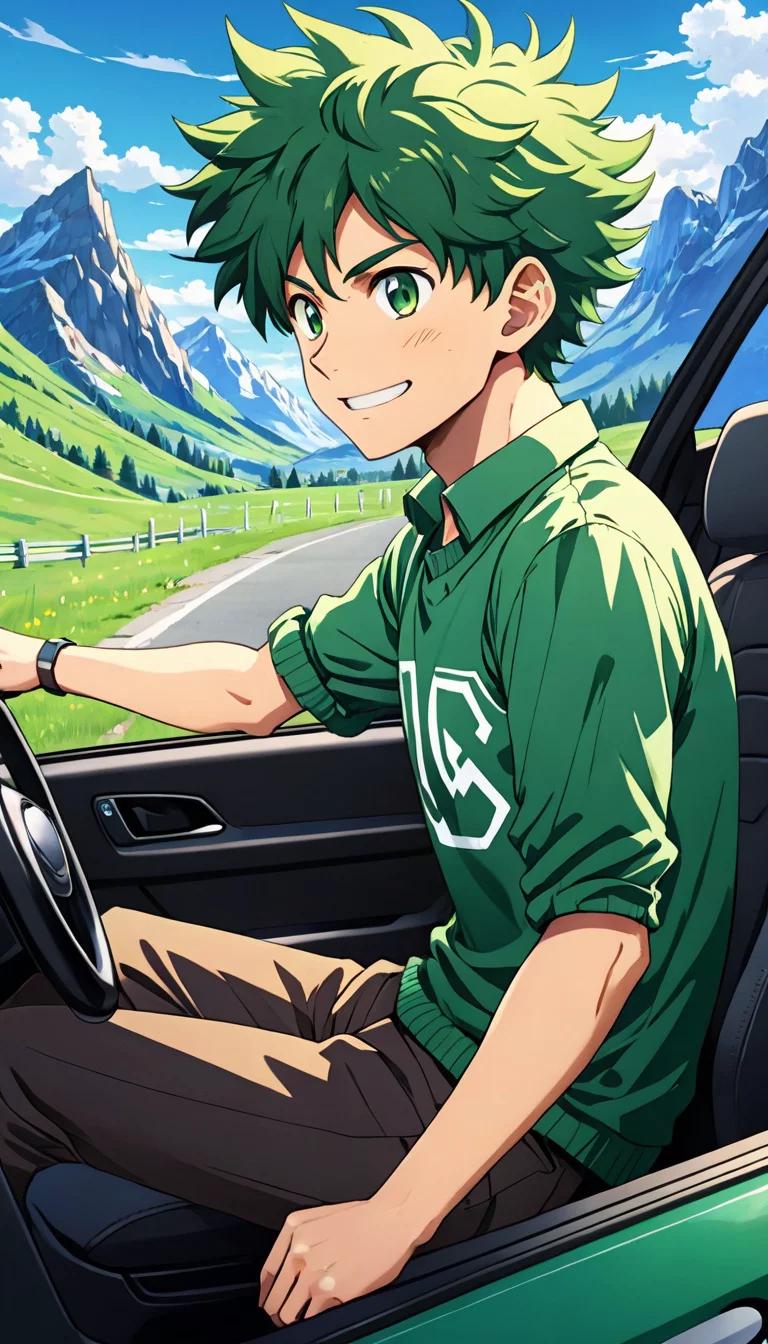 Museland-Deku X User-CarRide-LapSit