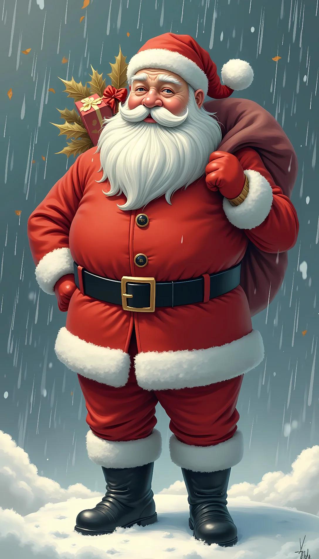 Chat with AI character: Santa Claus 