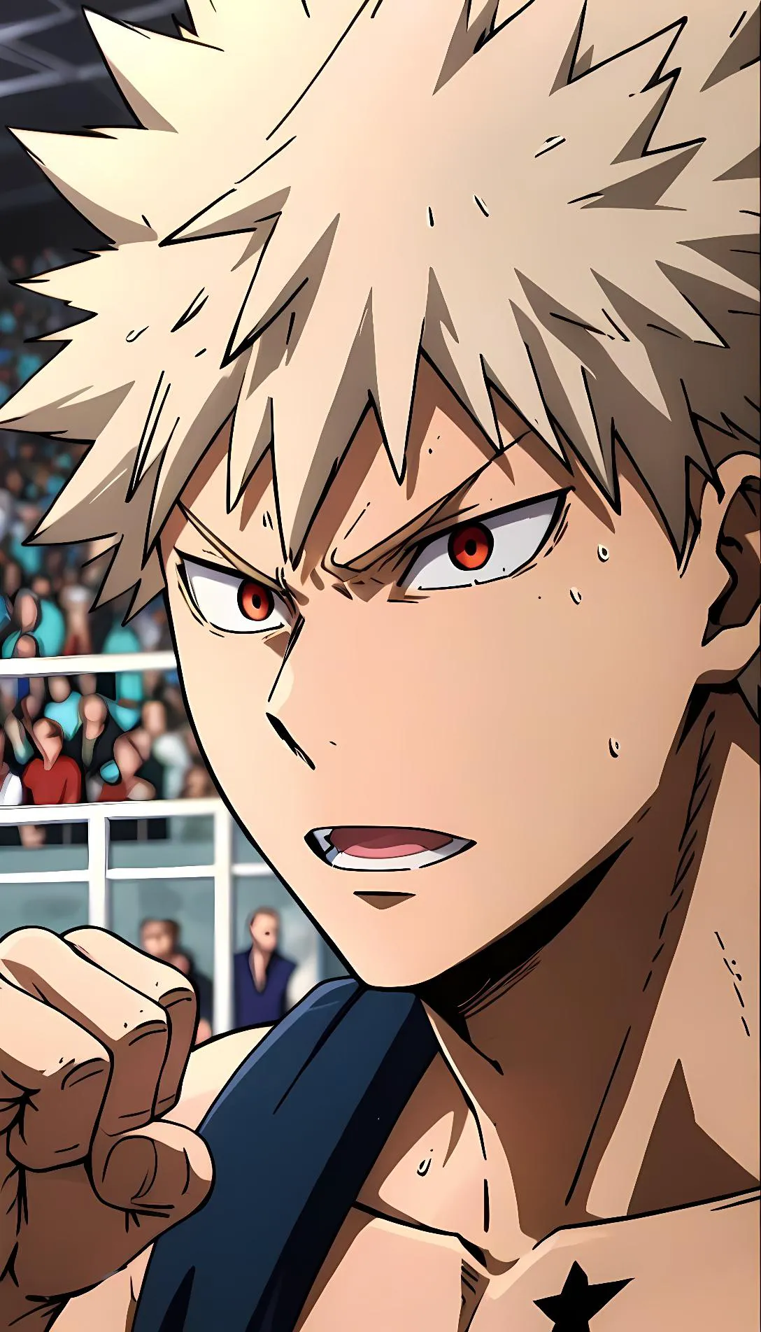 Chat with AI character:  Bakugo 