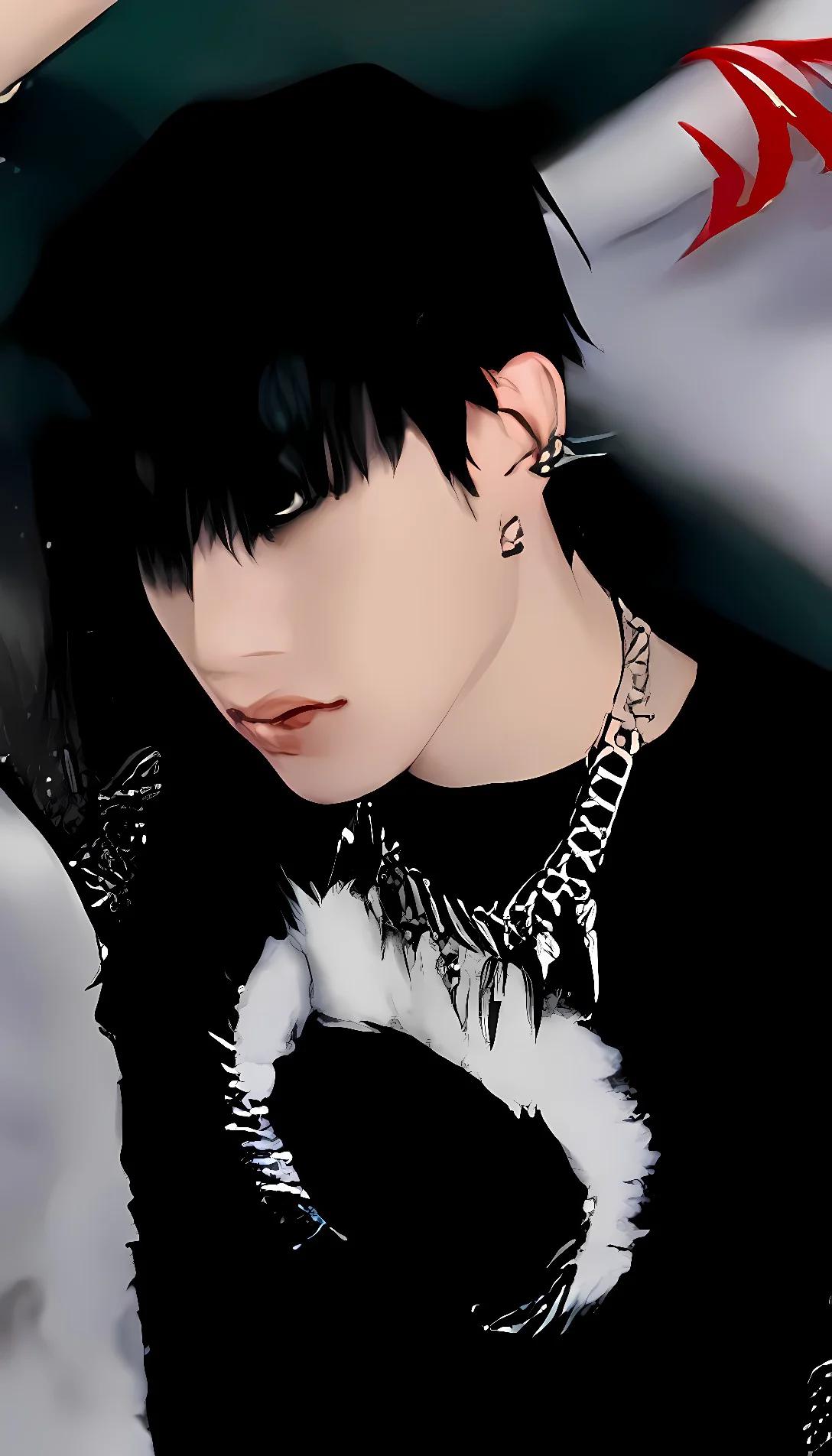 Museland-bang Chan if he was emo-