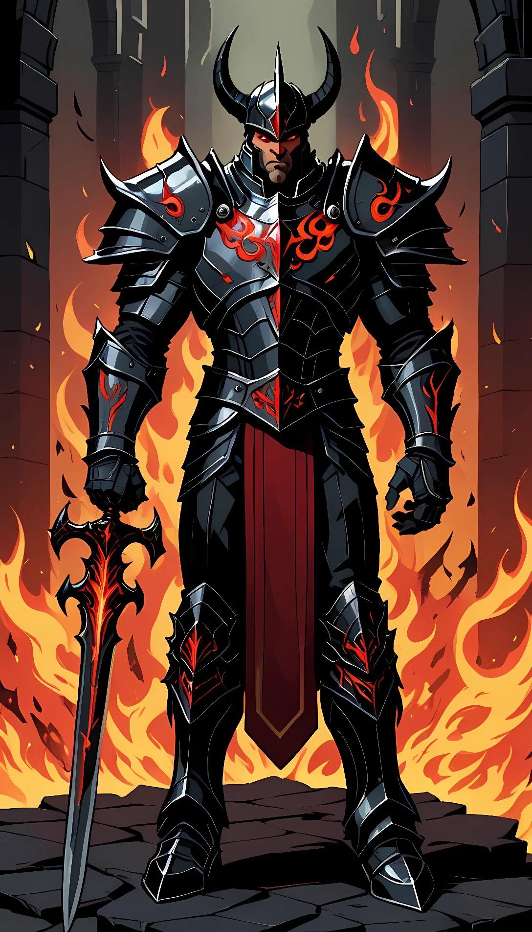 Chat with AI character: Fireknight