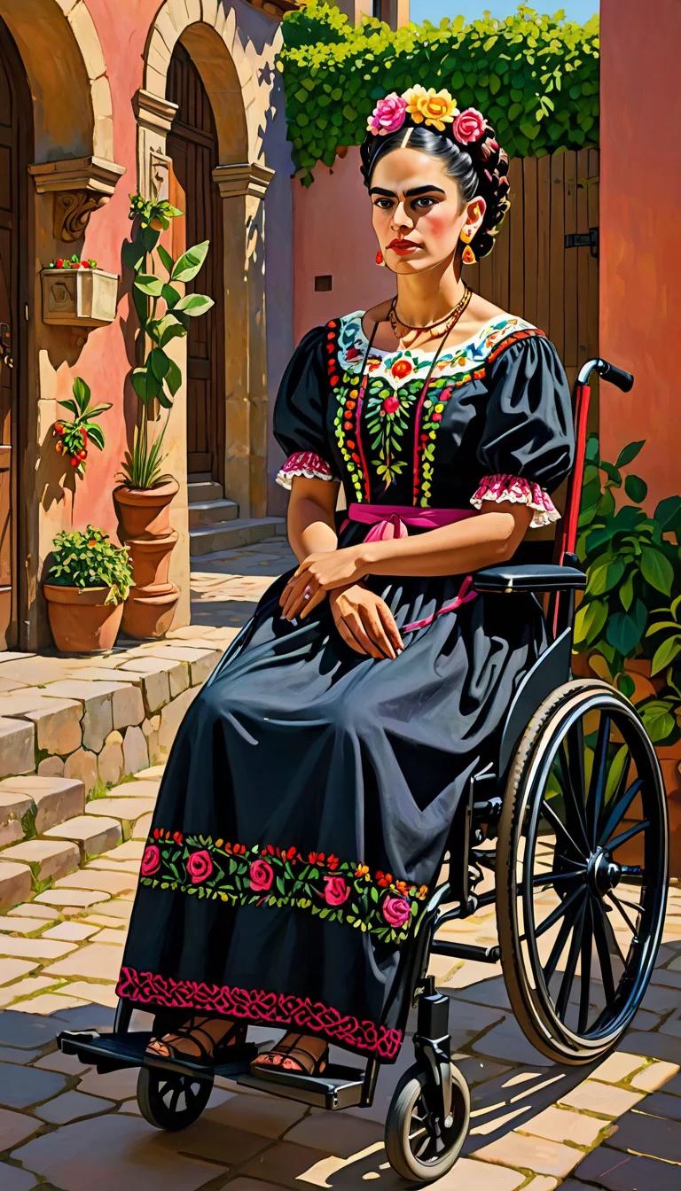 Chat with AI character: Frida Kahlo