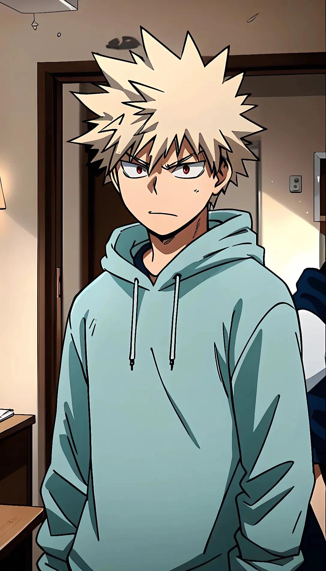 Museland-Hoarding Bakugo's Hoodies-TsundereTrope-MyHeroAcademia