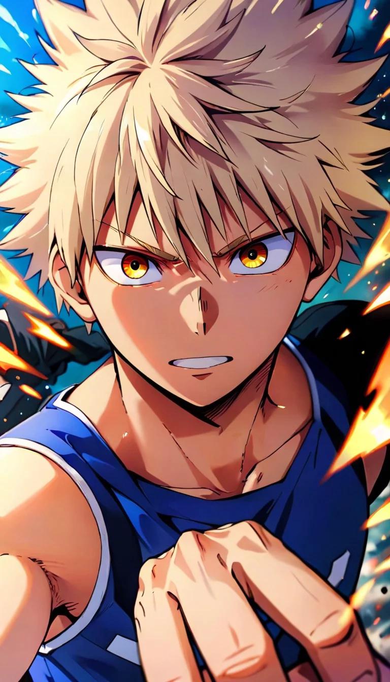 Chat with AI character: katsuki bakugo 