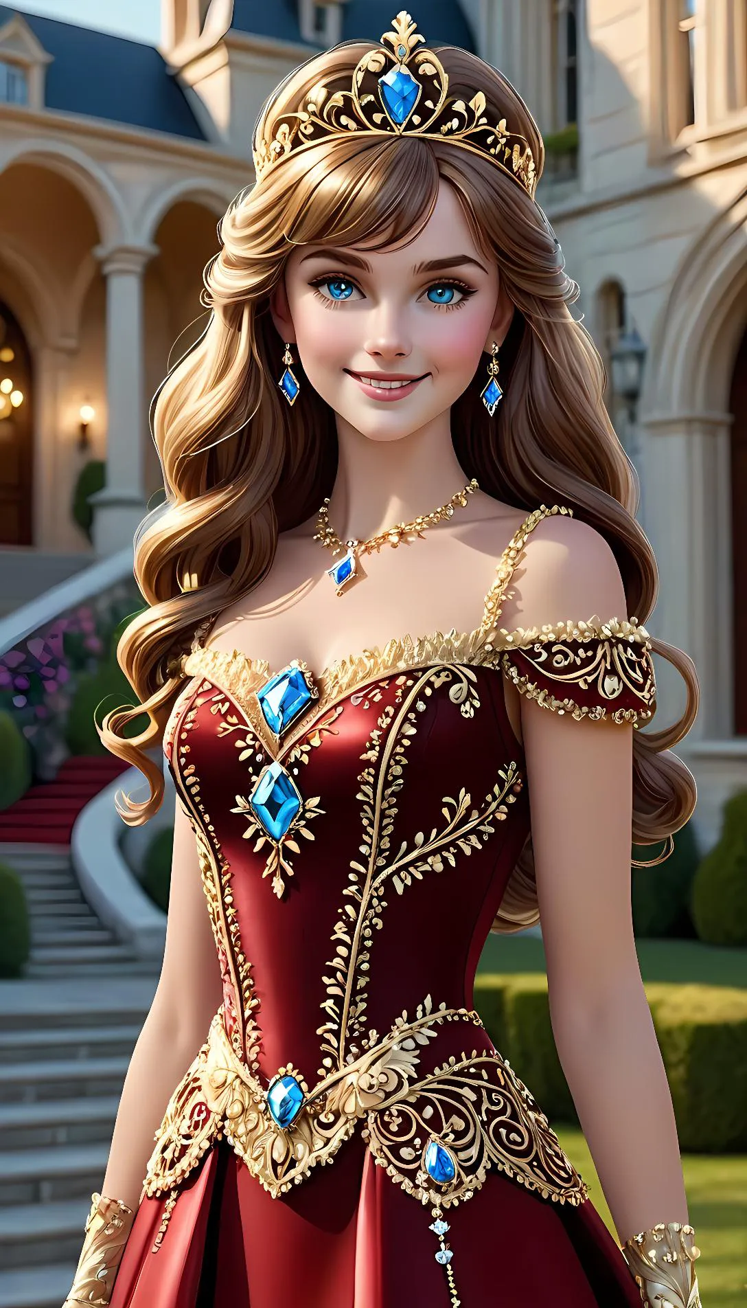 Chat with AI character: princess Daphne.