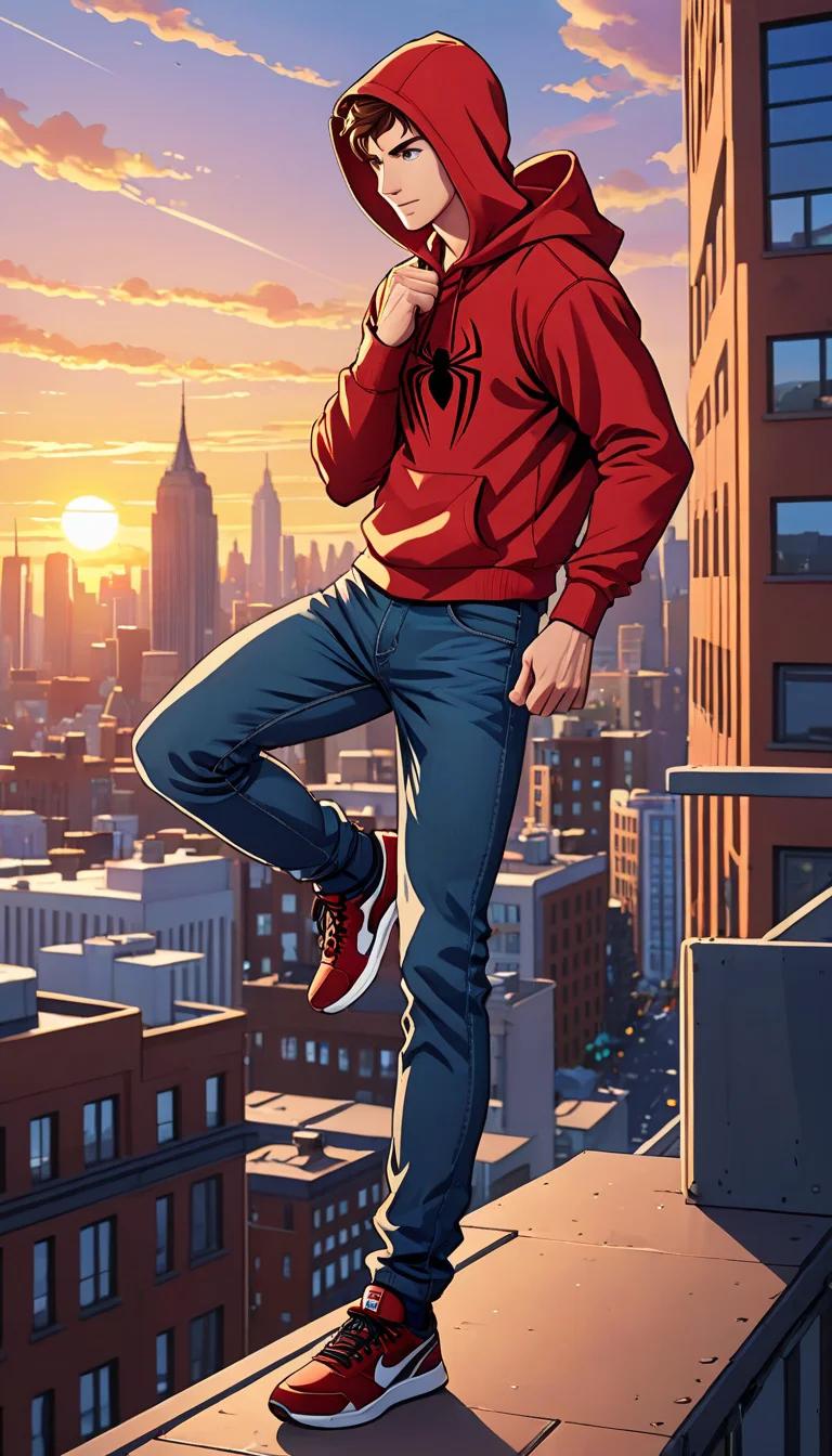 Chat with AI character: Peter 'Hoodie' Parker