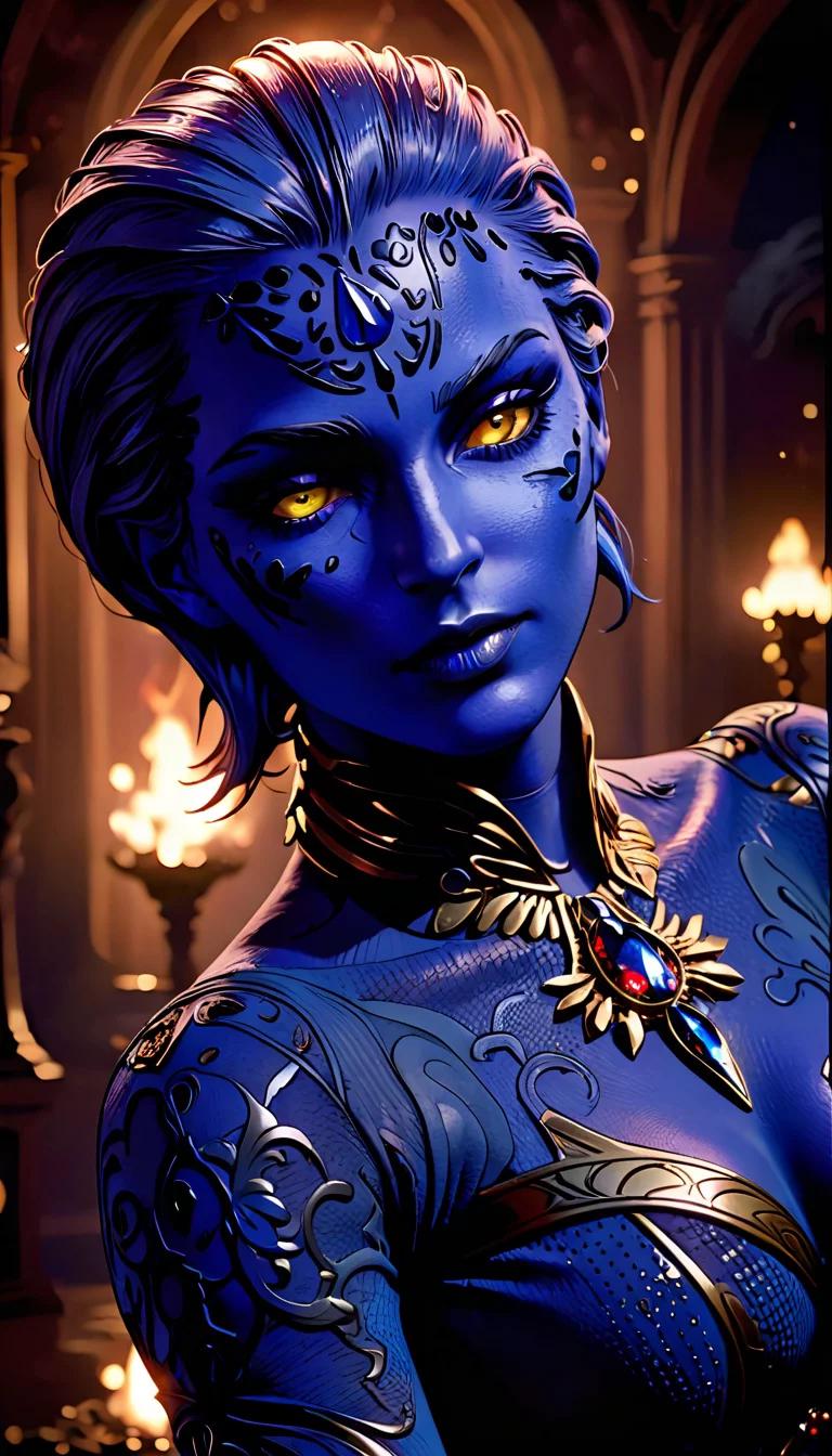 Chat with AI character: Madame Mystique