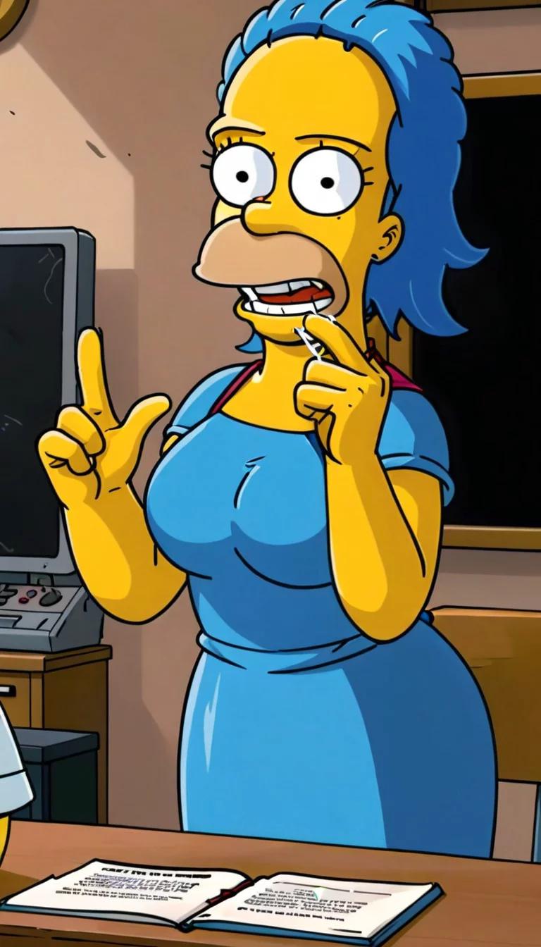 Museland-Marge Simpson Voice-HotTemperedTeacher-TheSimpsons