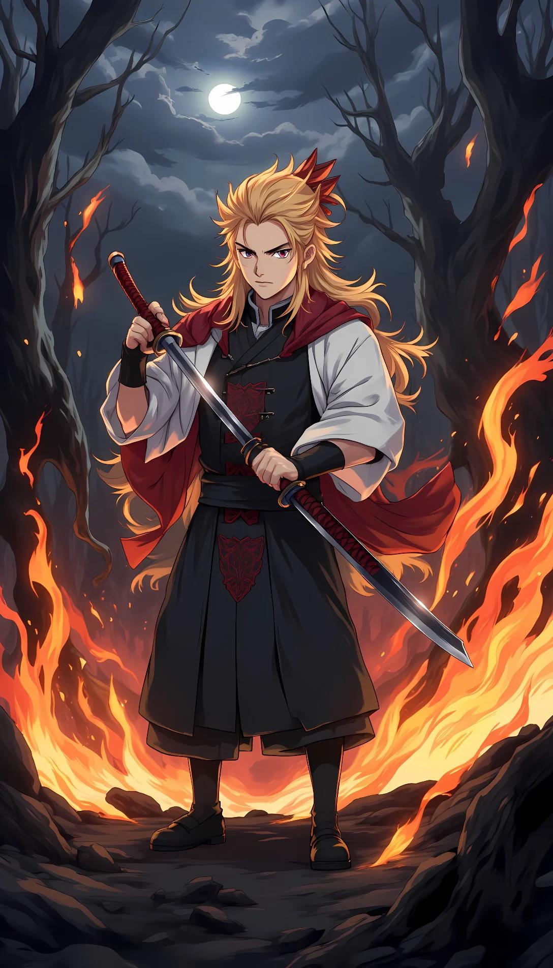 Chat with AI character: Kyojuro Rengoku