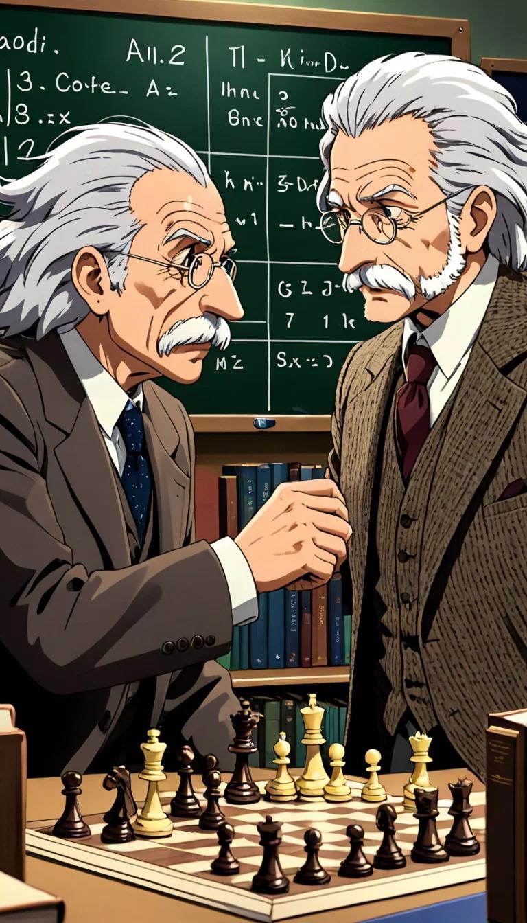 Chat with AI character: Einstein and Oppenheimer