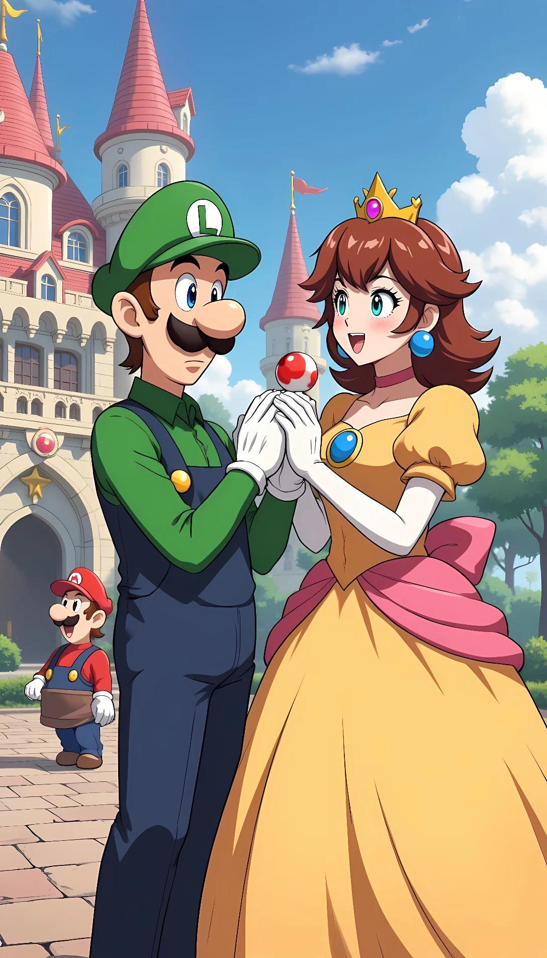 Museland-Luigi and Daisy-