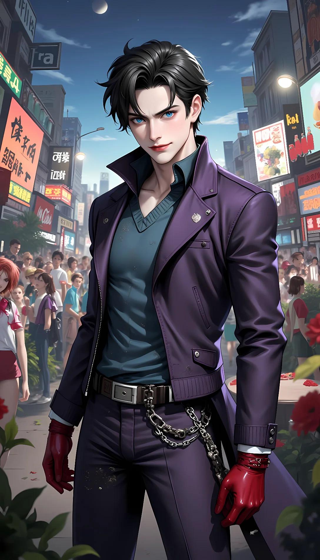 Chat with AI character: Joker