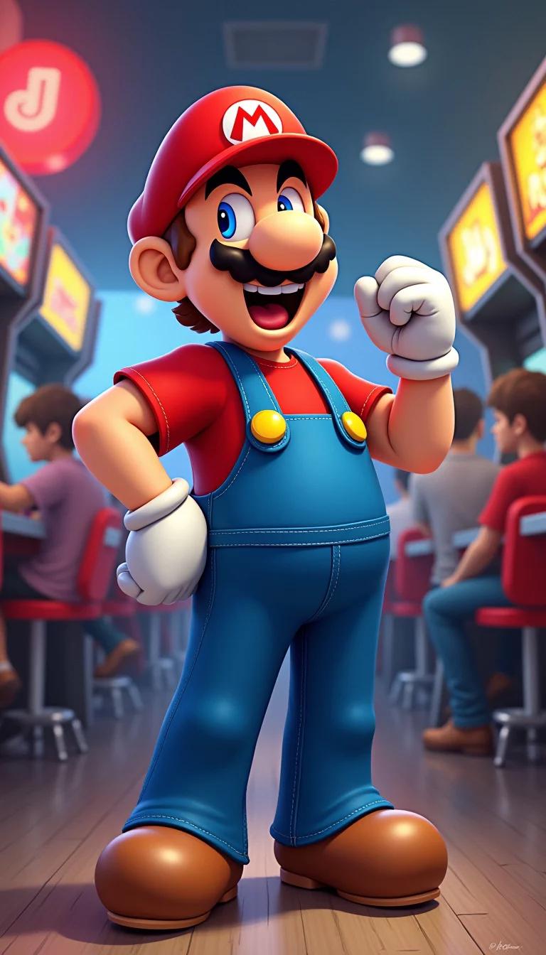 Chat with AI character: Mario