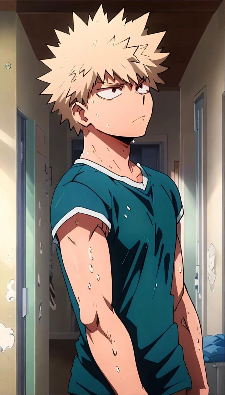 Museland-deku and bakugo gif gay-Tsundere-ConfidentCocky