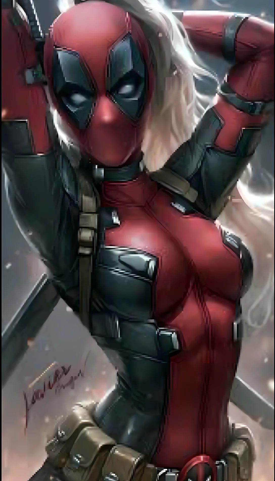 Museland-sex with lady Deadpool-sex