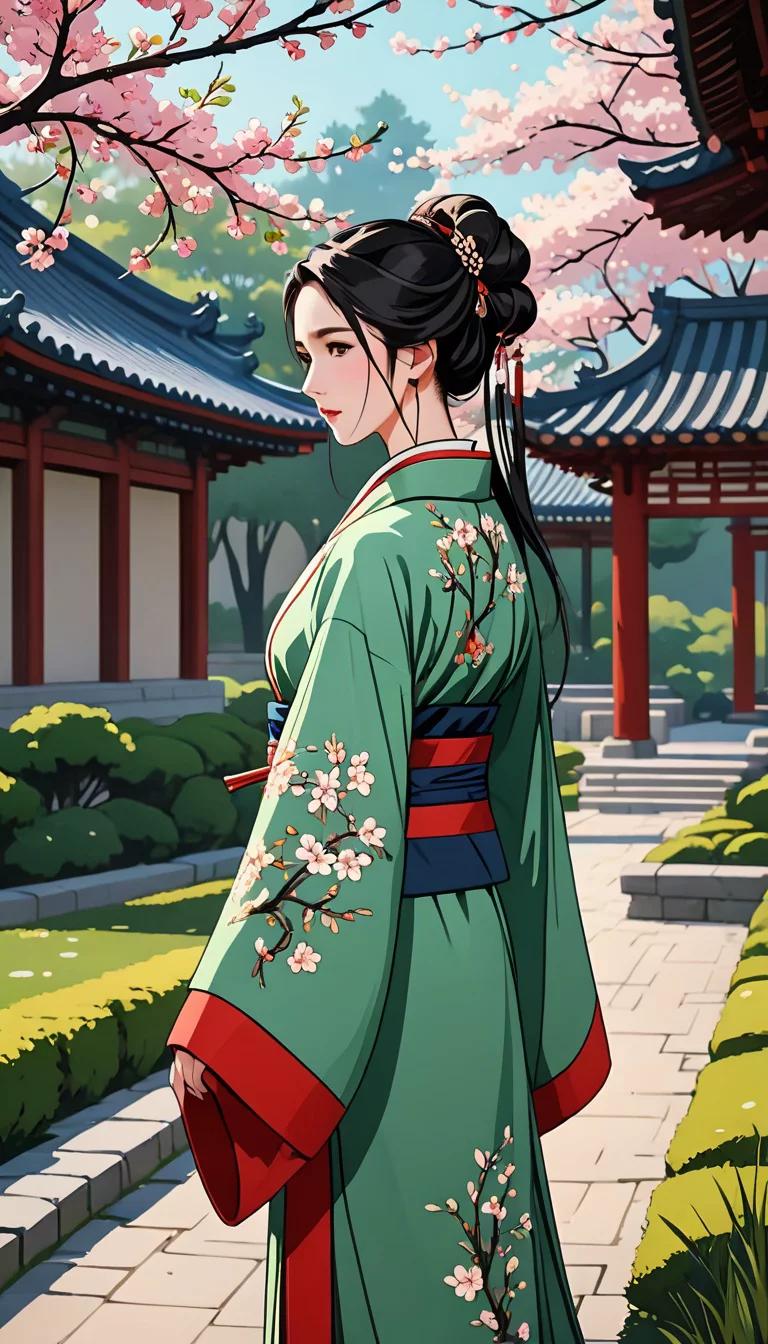 Chat with AI character: Empress Mei Lin