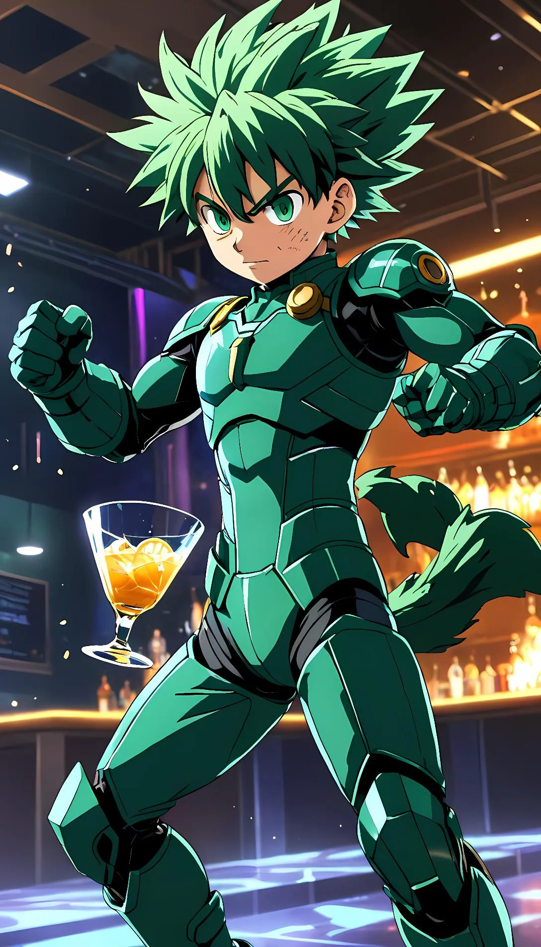 Chat with AI character: deku 