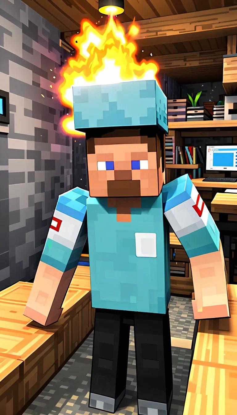 Chat with AI character: Minecraft Steve