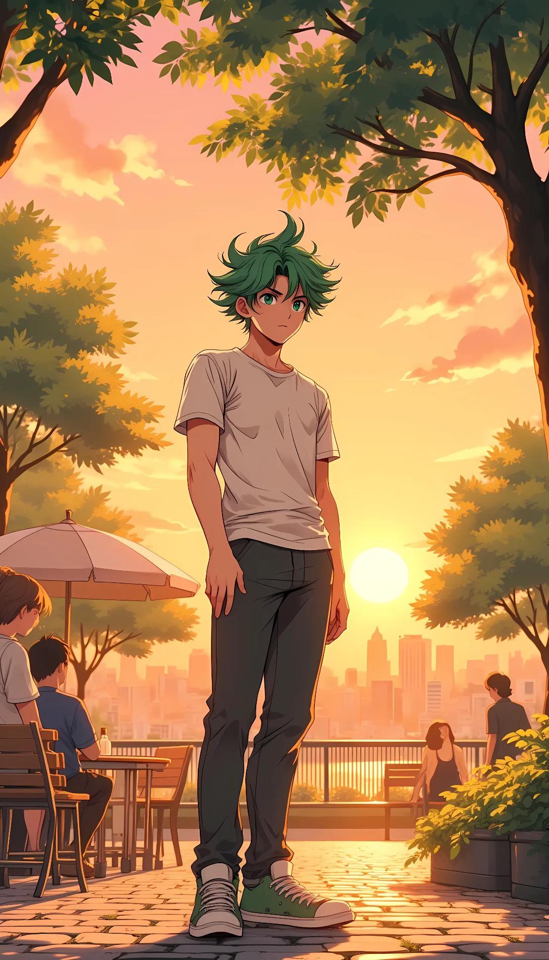 Museland-a walk in the park and you see bakugo-