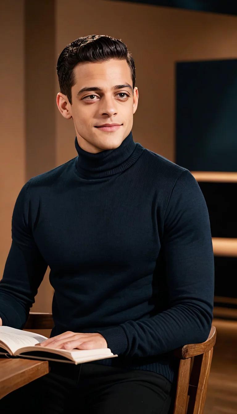 Chat with AI character: Rami Malek