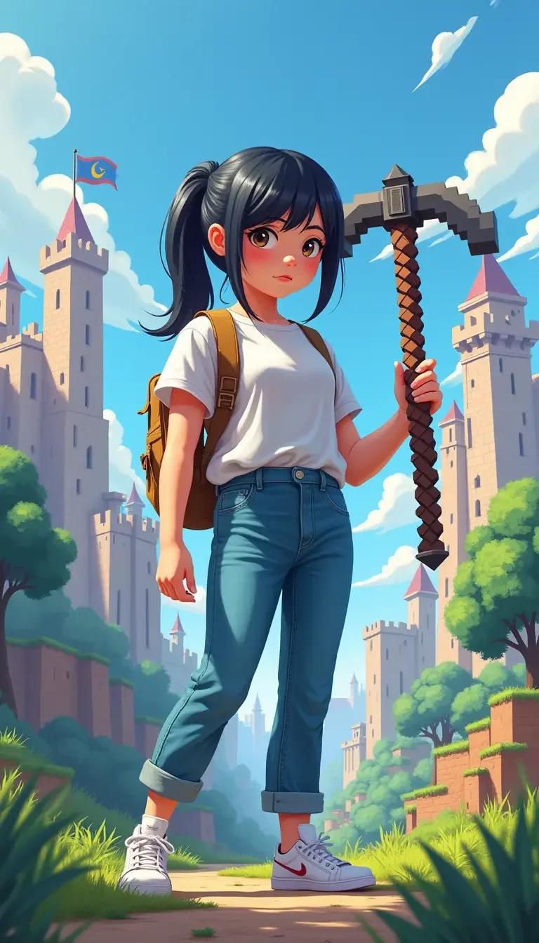 Museland-Minecraft Girl Skins-TheKingAndTheCube